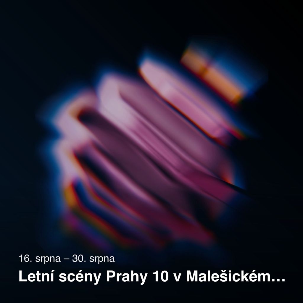 Letní scény Prahy 10 v Malešickém parku