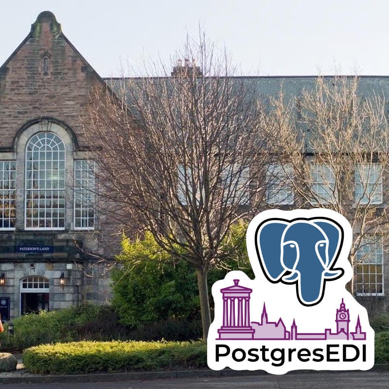 PostgreSQL Edinburgh Meetup June 2026