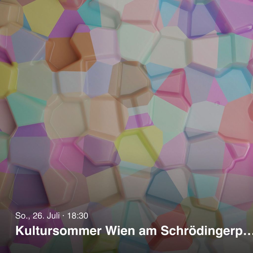Kultursommer Wien am Schrödingerplatz: Objekttheater & Chanson