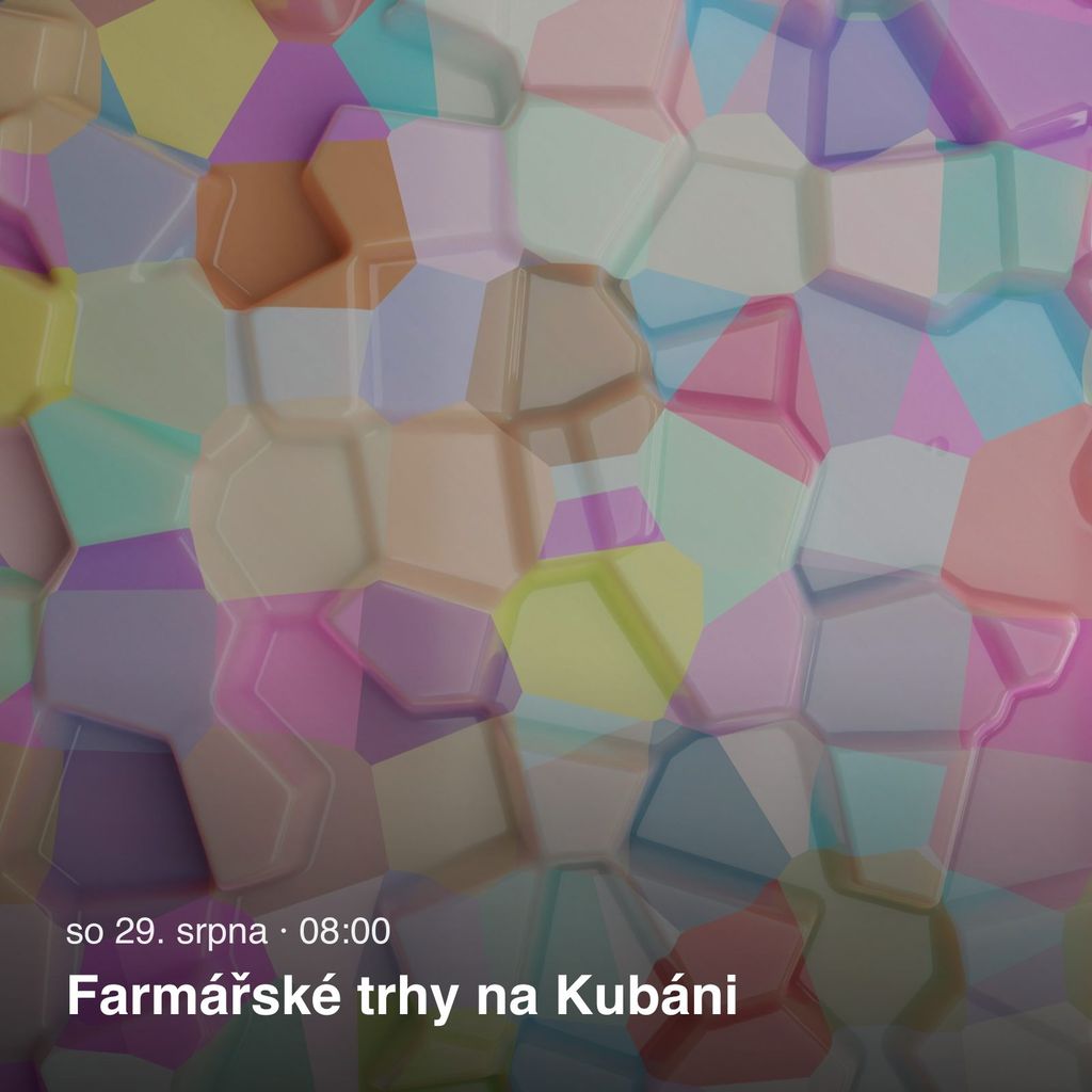 Farmářské trhy na Kubáni