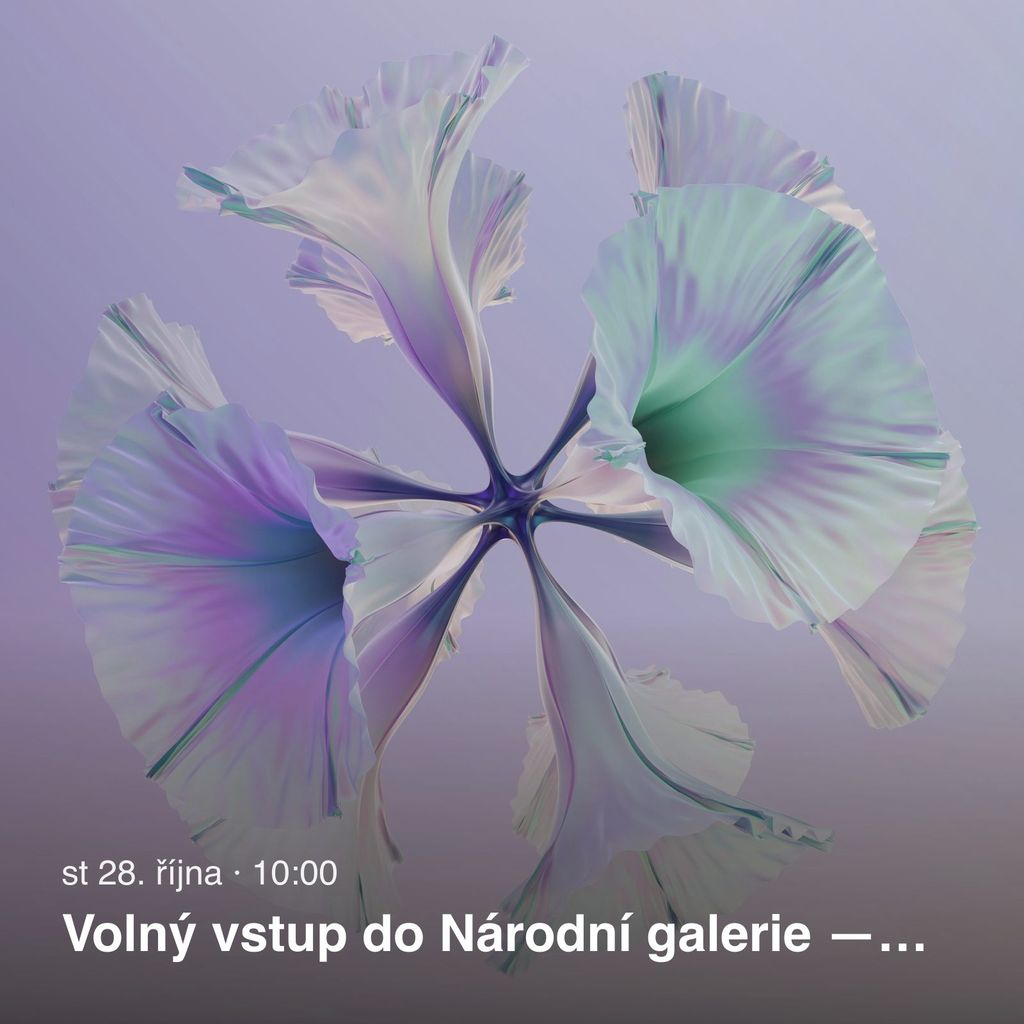 Volný vstup do Národní galerie — 28. října